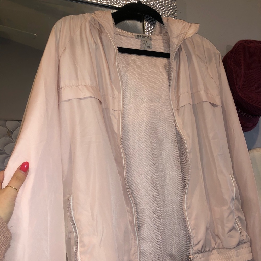 Baby Pink Rain Coat
